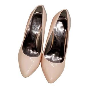 🔥4/$25 Charles Albert Blush Pink Heel pumps Size 9